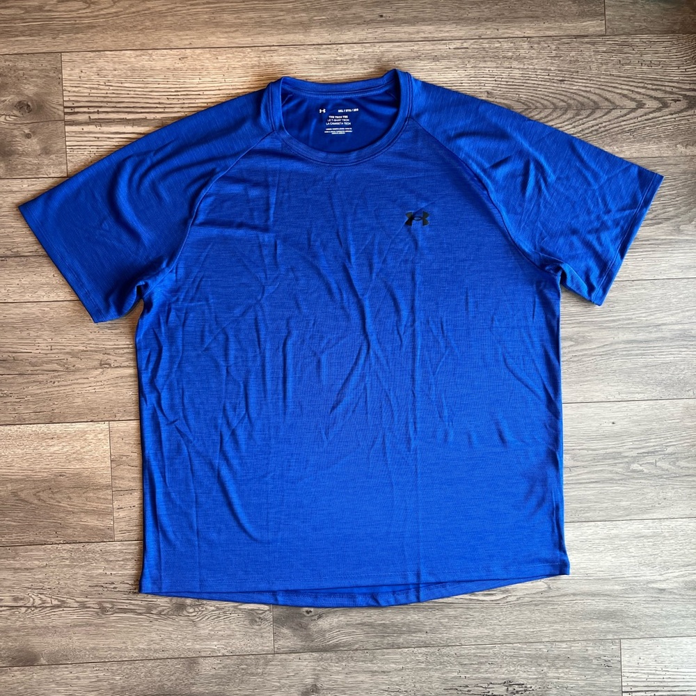 Men's Under Armor Short Sleeve Athletic Performance “The Tech Tee” T-shirt 3XL